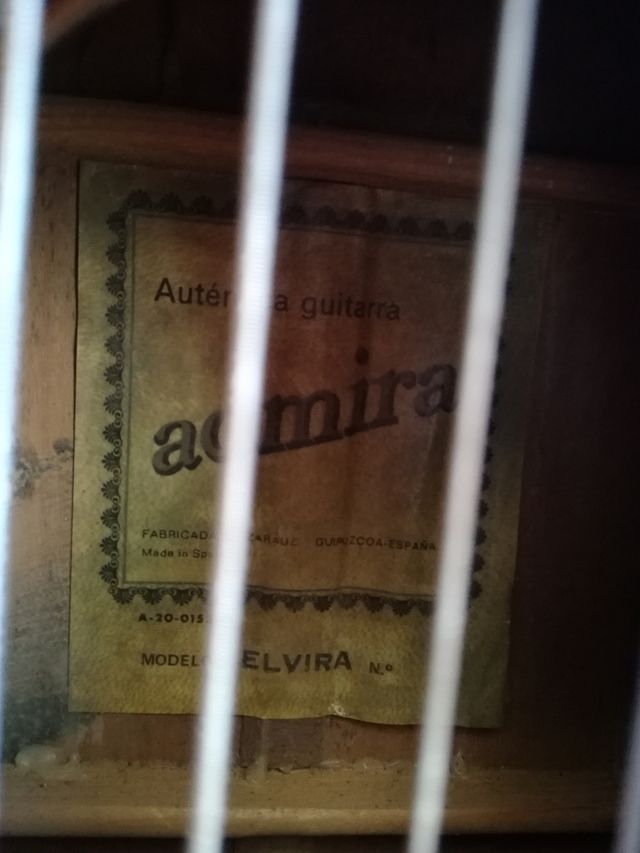 Guitarra Admira Elvira palosanto