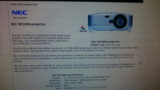 Proyector