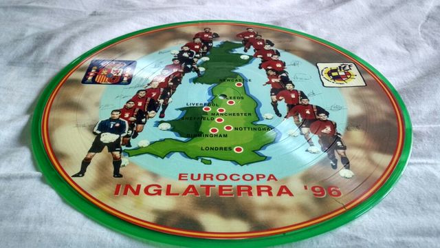 Disco vinilo eurocopa 96