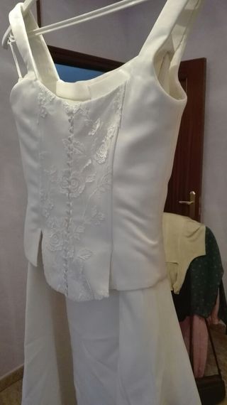 vestido de novia de segunda mano en valladolid en wallapop