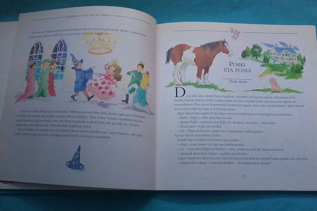 Libro infantil en euskera