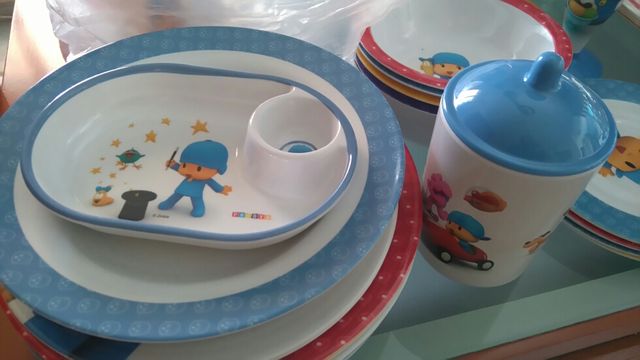 Vajilla colección Pocoyó