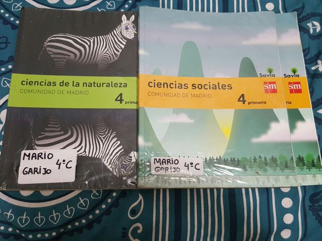 LIBROS DE TEXTO DE 4° PRIMARIA