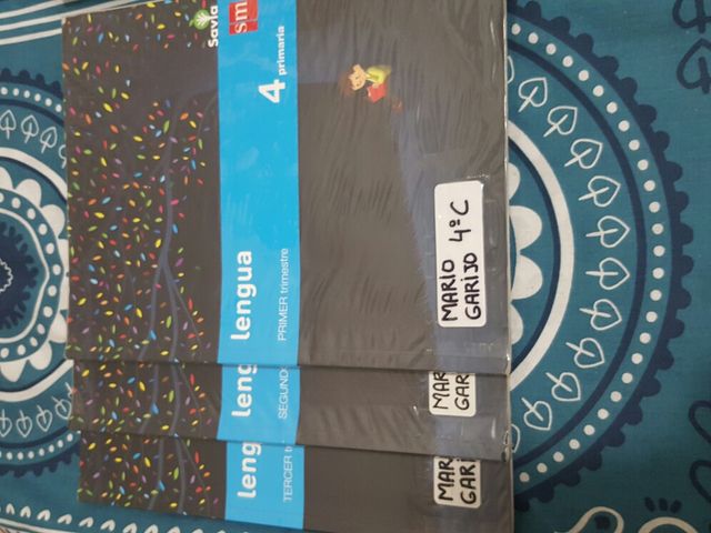 LIBROS DE TEXTO DE 4° PRIMARIA