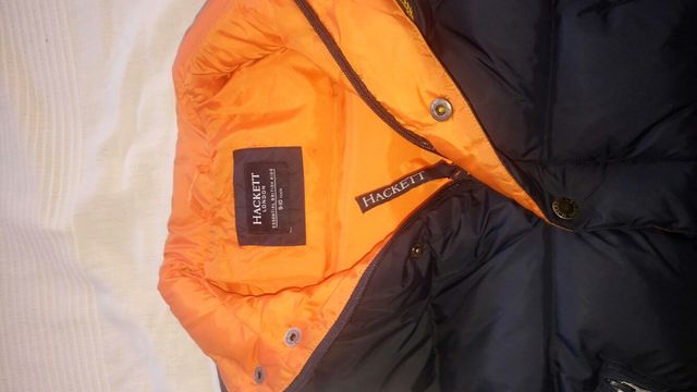 chaleco plumas niño o niña Hackett