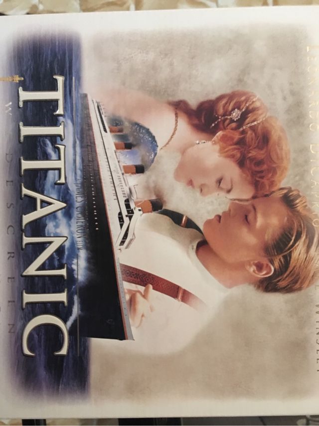 Película Titanic Vhs