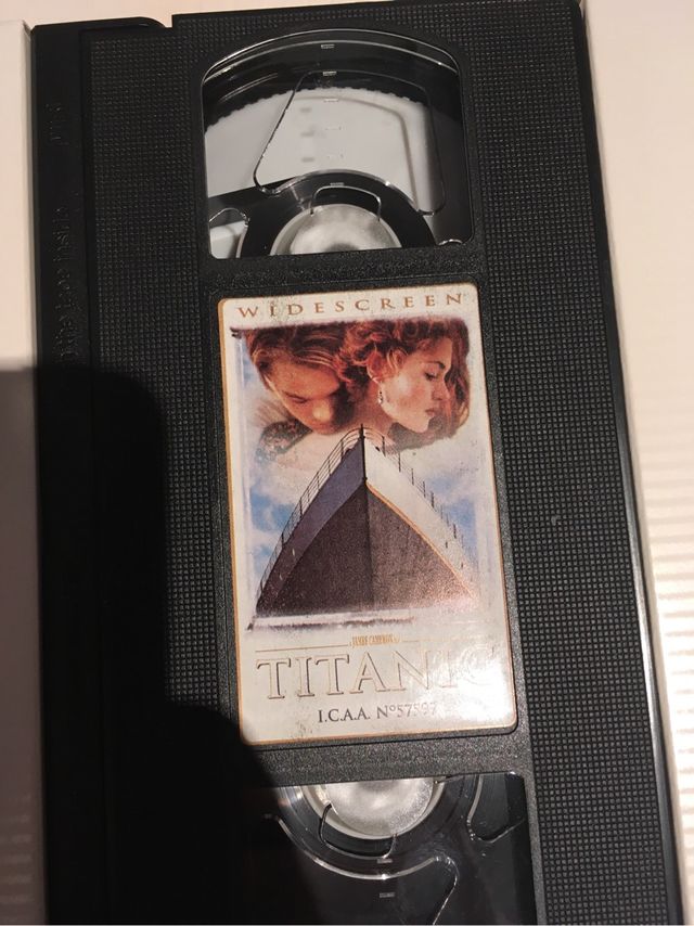 Película Titanic Vhs