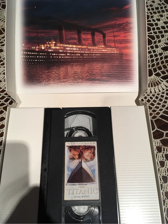 Película Titanic Vhs