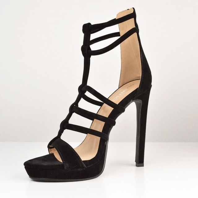 Sandalias tacón QUANTICLO Negro