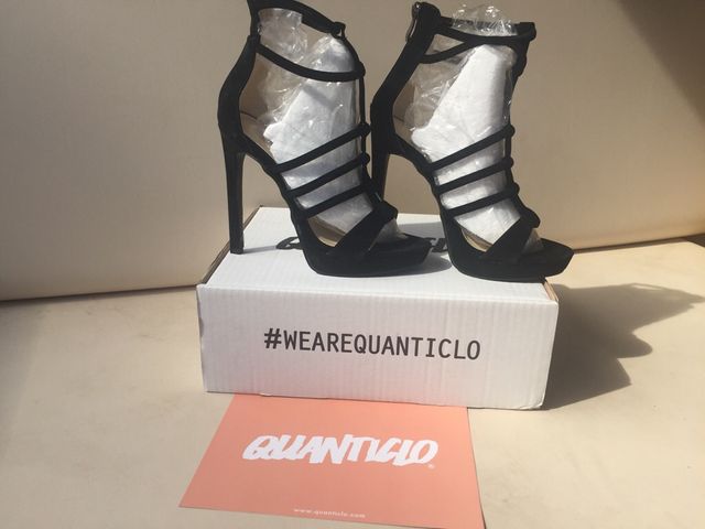 Sandalias tacón QUANTICLO Negro