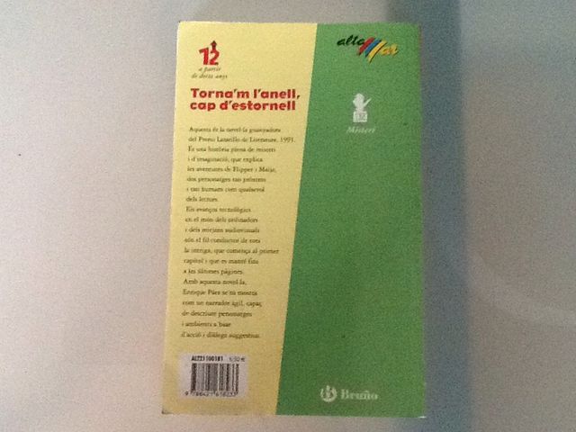 Torna'm l'anell cap d'estornel