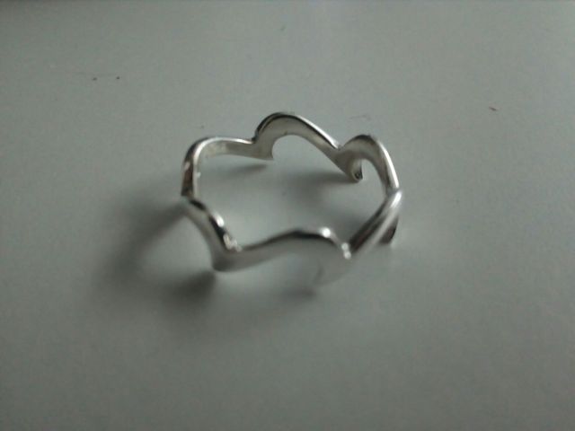 Anillo Plata Ley 925 olas