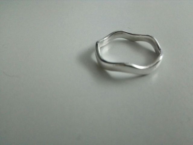 Anillo Plata 925 ondulado