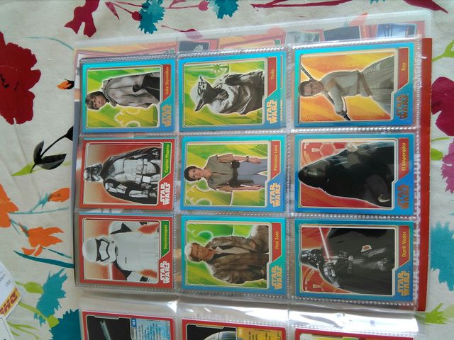 album completo cards el viaje hacia star wars