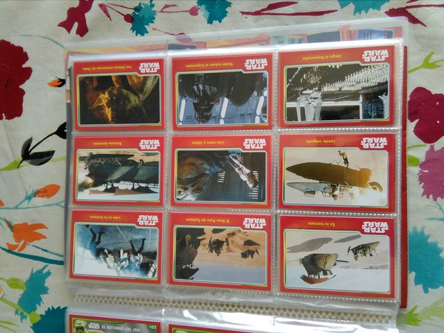 album completo cards el viaje hacia star wars