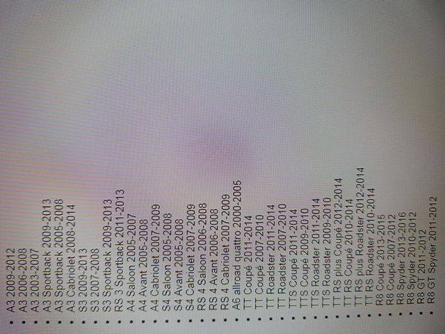 DVD actualizacion AUDI RNS-E 2017 España y EUROPA