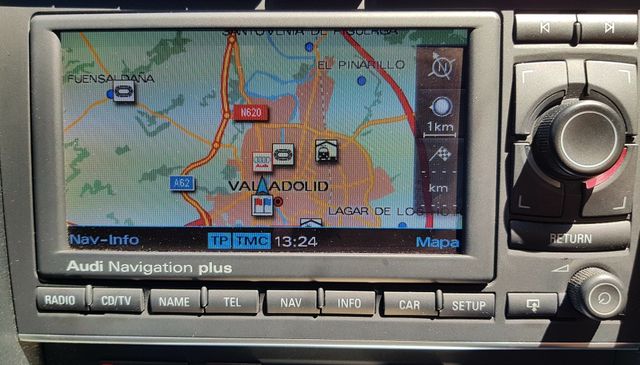 DVD actualizacion AUDI RNS-E 2017 España y EUROPA