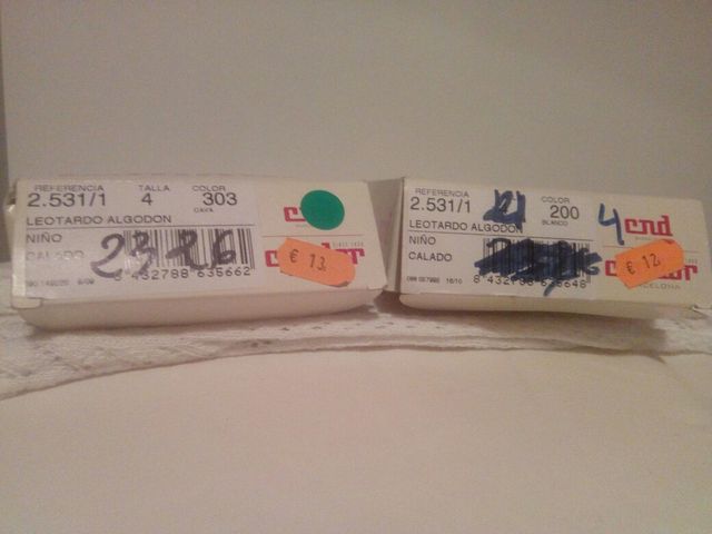 Leotardos o medias fallero o fallera talla 4