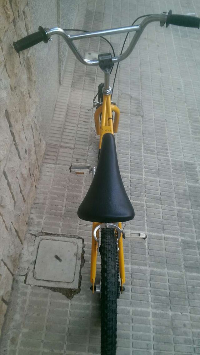 Bicicleta BMX de los 80.