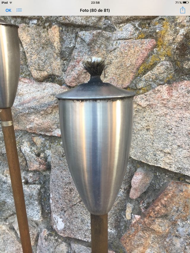 Antorchas Jardin de segunda mano por 80 € en Pozuelo de Alarcón en WALLAPOP