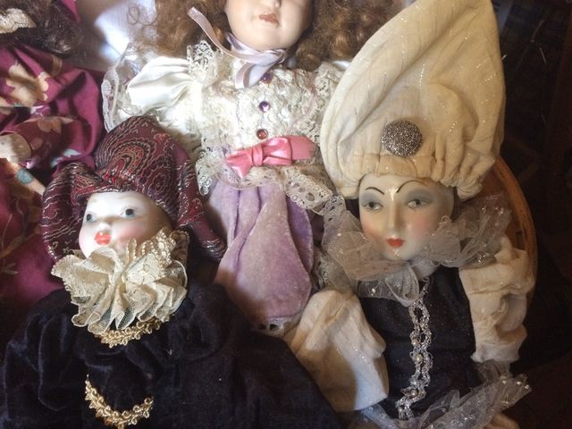 lote 5muñecas antiguad