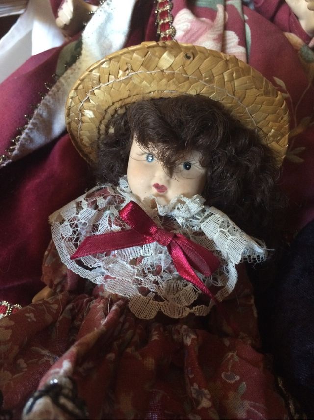 lote 5muñecas antiguad