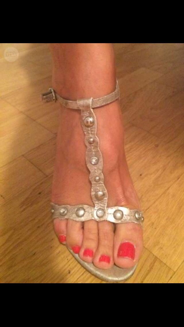 Sandalias tacon plata