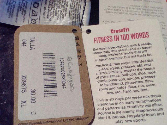 Ropa dptiva Reebook. Short Slim. Talla XL. Nuevo