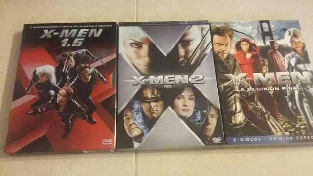 Pack trilogía X-Men dvd