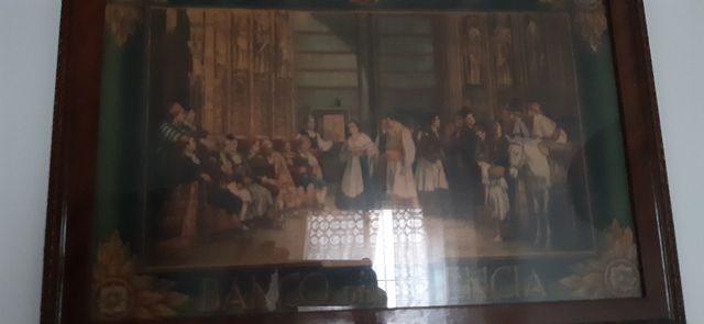 cuadro antiguo banco de Valencia