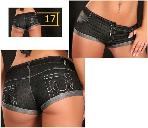 Mini shorts vaquero