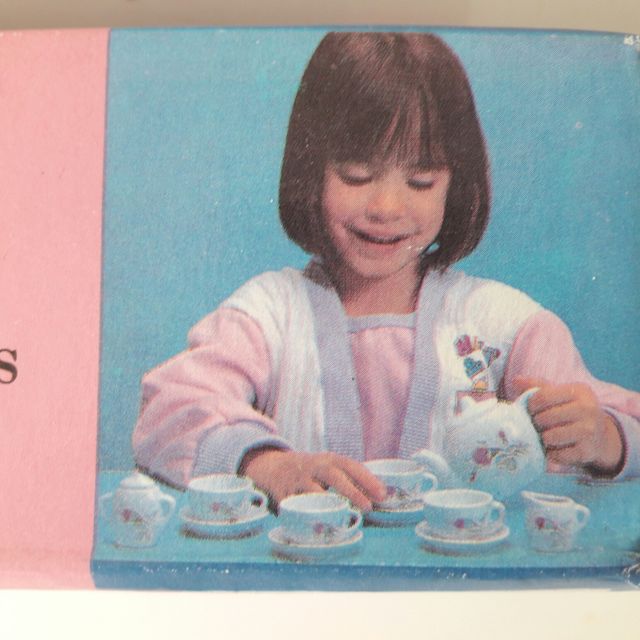 Juego de Cafe de porcelana infantil, juguete