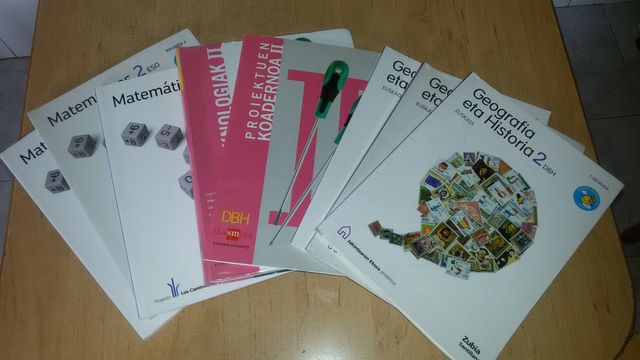Libros 2 ESO DBH