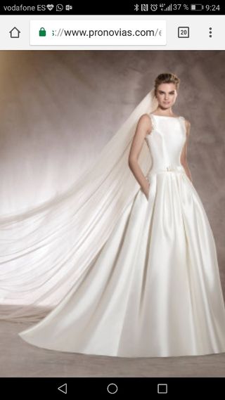 vestido de novia pronovias de segunda mano en las rozas de madrid en