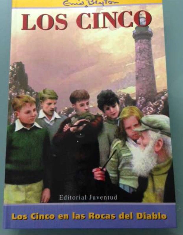 Libro Los cinco en las rocas del diablo