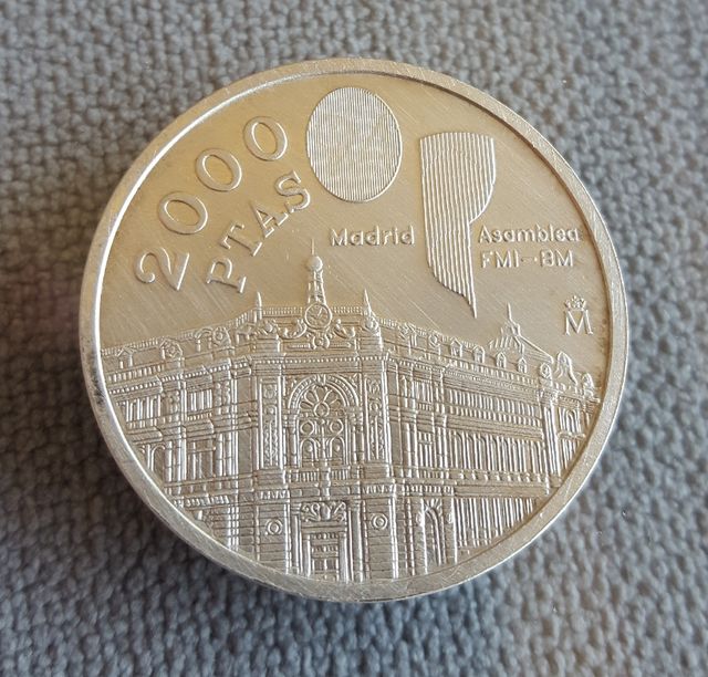 Moneda Plata 2000 Pesetas 1994 De Segunda Mano Por 45 En Granada En Wallapop