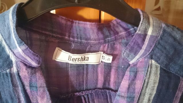 Camisa Bershka chica manga corta