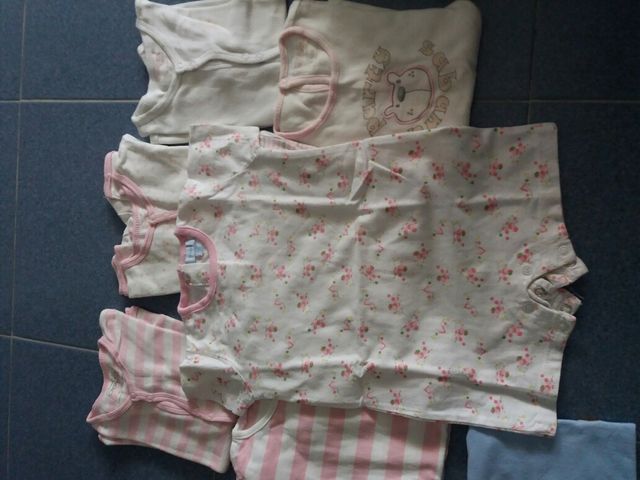 Lote 8 pijamas de verano 9-12 meses