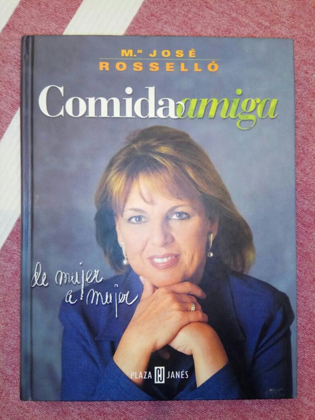 Libro, Comida amiga, María José Roselló