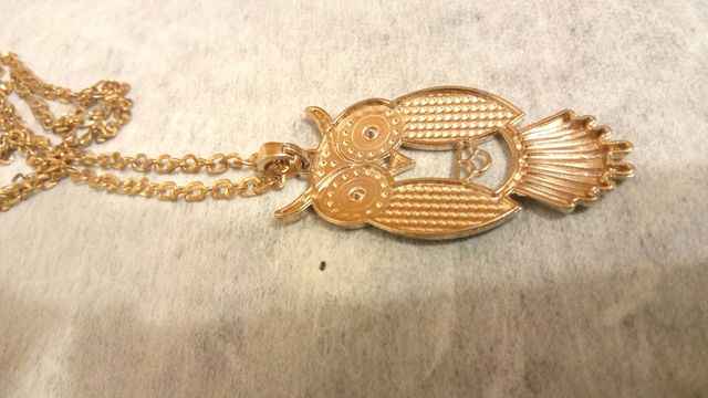 Colgante Buho con cadena