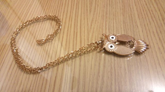 Colgante Buho con cadena
