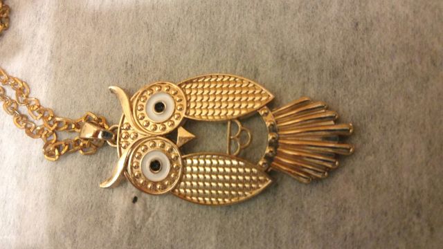 Colgante Buho con cadena