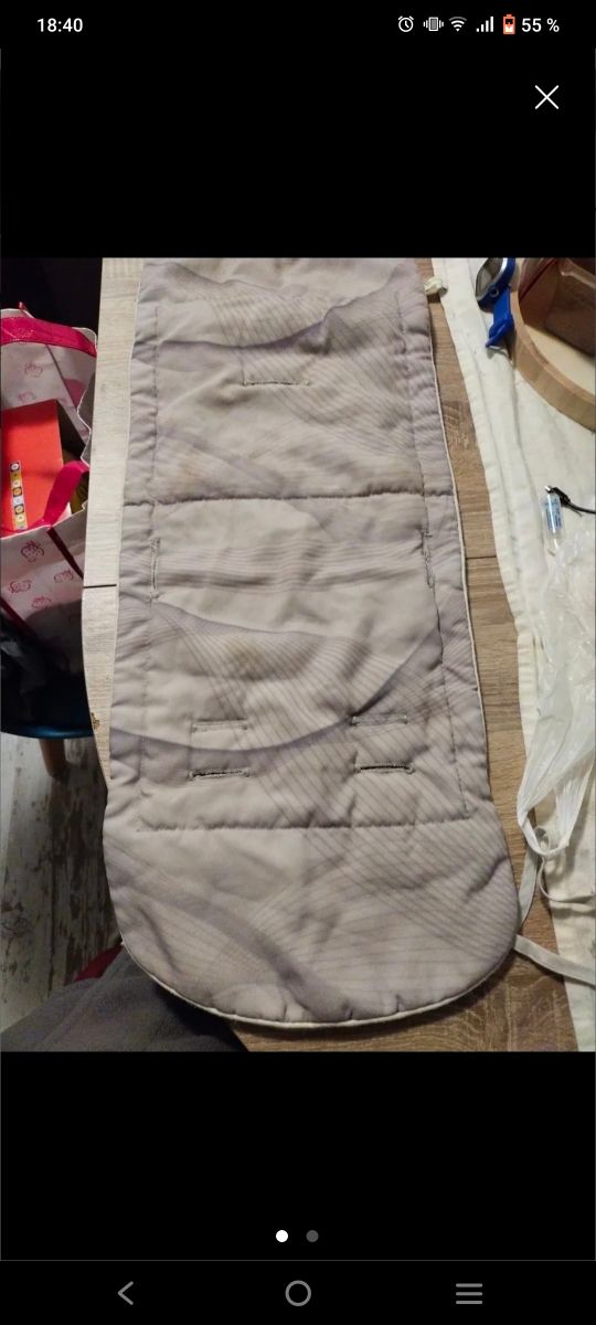 Bolso carro+2 colchonetas