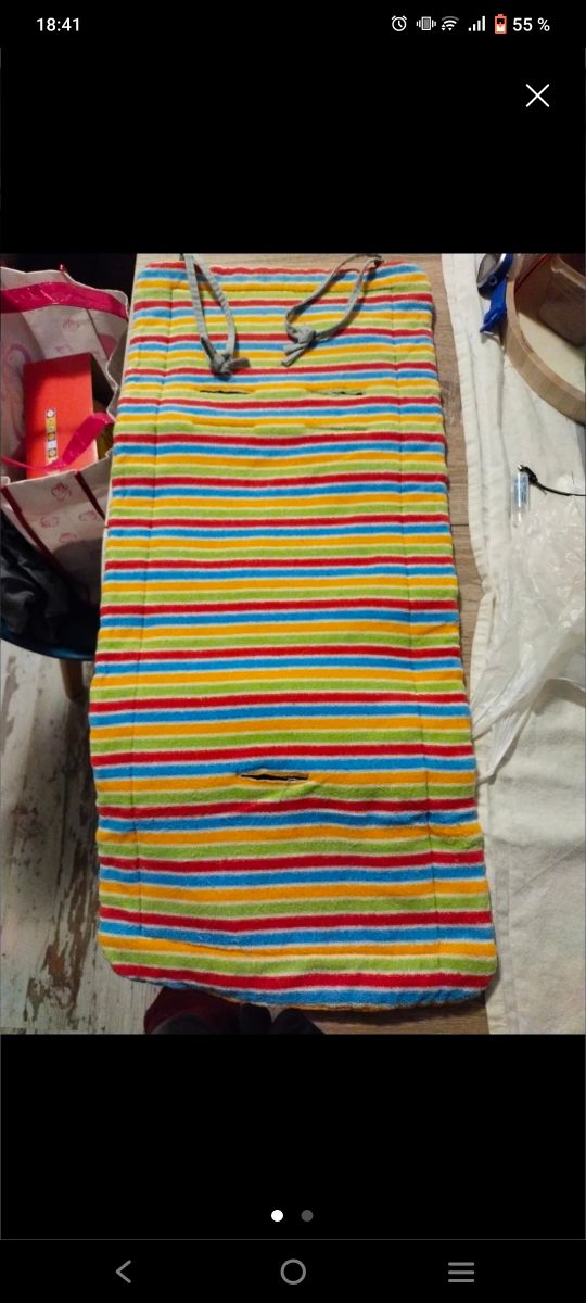 Bolso carro+2 colchonetas