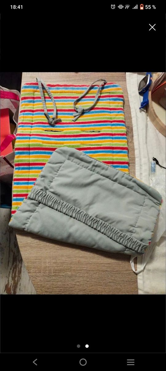 Bolso carro+2 colchonetas