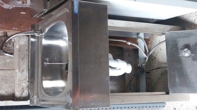 fregadero pie hosteleria