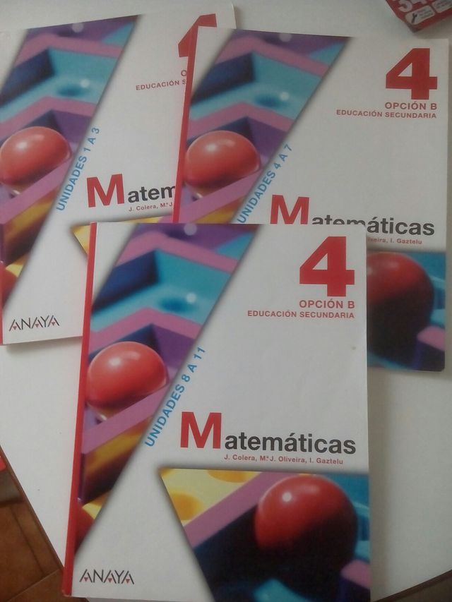 Matemáticas 4° ESO