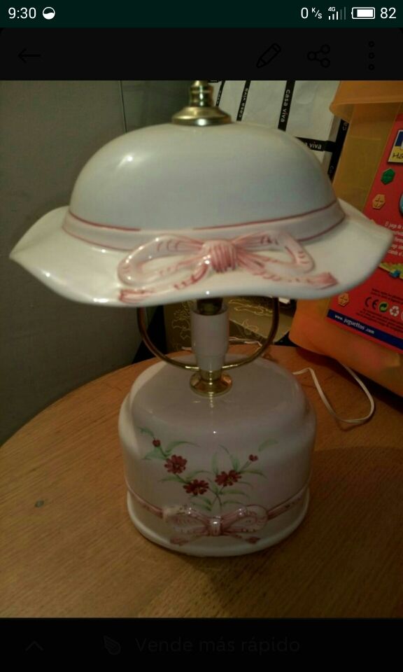 Lámpara infantil vintage