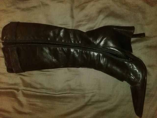 Botas piel marca búfalo 37 bot alta