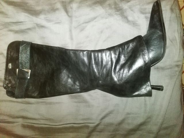 Botas piel marca búfalo 37 bot alta